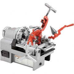 Ridgid - Pipe Threading Machines Maximum Pipe Size Capacity (mm): 37.00 Maximum Pipe Size Capacity (Inch): 1-1/2 - All Tool & Supply