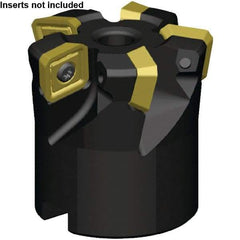 Kennametal - 5 Inserts, 30.02mm Cutter Diam, 1.65mm Max Depth of Cut, Indexable High-Feed Face Mill - 22mm Arbor Hole Diam, 50mm High, KSSM Toolholder, SE.X443AE.N7... Inserts, Series KSSM - All Tool & Supply