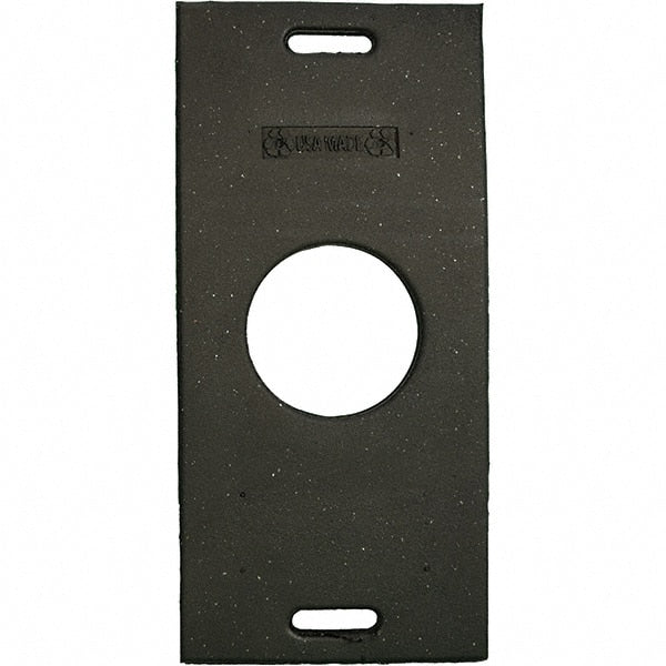 PRO-SAFE - 30" Wide x 2" High Recycled Rubber Channelizer Base - All Tool & Supply