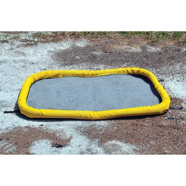 UltraTech - 3.3 Gal Capacity per Package, Stormwater Pad - 60" Long x 48" Wide, Gray, Recycled Fibers - All Tool & Supply