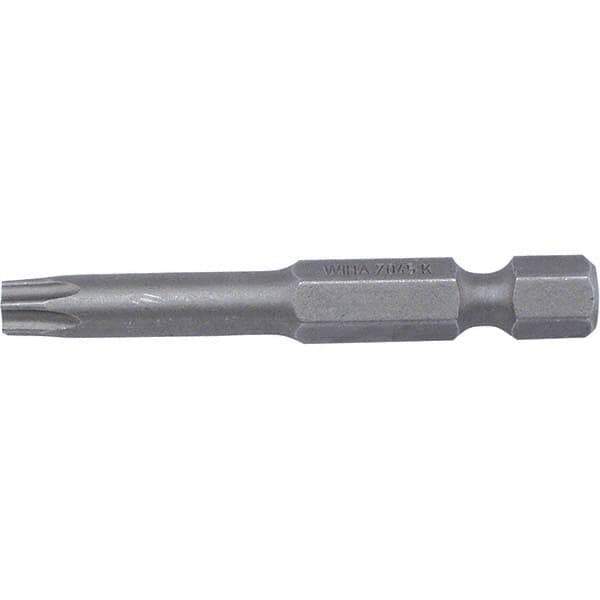 Wiha - T10 Power Bit - 1/4" Drive, 2" OAL - All Tool & Supply