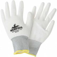 MCR Safety - Size S Polyester Coated Polyester Abrasion Protection Work Gloves - All Tool & Supply