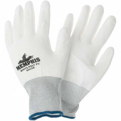 MCR Safety - Size M Polyester Coated Polyester Abrasion Protection Work Gloves - All Tool & Supply