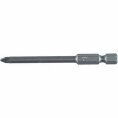 Wiha - PZ.0 Power Bit - 1/4" Drive, 2-3/4" OAL - All Tool & Supply