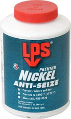 LPS - 1 Lb Can Extreme Temperature Anti-Seize Lubricant - Nickel, -65 to 2,600°F, Silver Gray, Water Resistant - All Tool & Supply