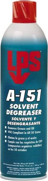 LPS - 20 oz Aerosol Cleaner/Degreaser - Aerosol, Unscented - All Tool & Supply