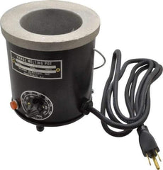 WAAGE - 1 Pint, 3" Deep, 150 to 450°F, Dip Coat Pot - 3-1/2" ID, 115 Volts, 400 Watts - All Tool & Supply