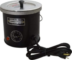 WAAGE - 1 Qt, 3-1/2" Deep, 150 to 450°F, Dip Coat Pot - 5" ID, 115 Volts, 600 Watts - All Tool & Supply