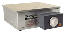 WAAGE - 24" Long x 12 Wide x 6" High, 230 Volt Hot Plate - 300 to 700°F, 1 Burner, 3200 Watt, 14 Amps - All Tool & Supply