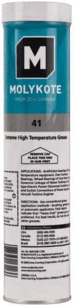 Dow Corning - 14.1 oz Cartridge Lithium High Temperature Grease - Black, High Temperature, 550°F Max Temp, NLGIG 2, - All Tool & Supply