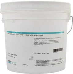 Dow Corning - 8 Lb Can Silicone/Moly Lubricant - White/Light Gray, -40°F to 392°F, Food Grade - All Tool & Supply