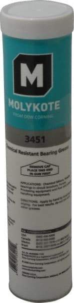 Dow Corning - 19.4 oz Cartridge Fluorosilicone High Temperature Grease - White, High Temperature, NLGIG 2, - All Tool & Supply