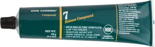 Dow Corning - 5.3 Ounce Tube, White, General Purpose Mold Release - Food Grade, Silicone Composition - All Tool & Supply