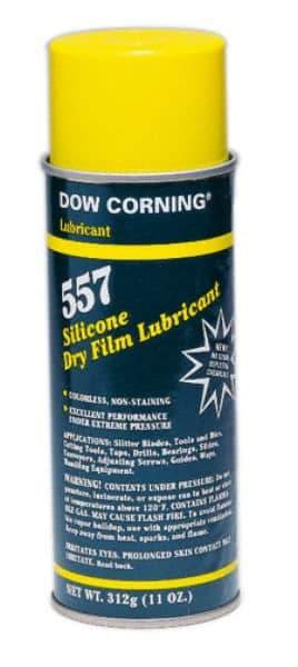 Dow Corning - 16 oz Aerosol Dry Film Moly/Silicone Lubricant - Clear, -40°F to 110°F - All Tool & Supply