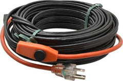 EasyHeat - 40' Long, Preassembled, Fixed Length, Fixed Wattage, Protection Heat Cable - 120 Input Volts, 280 Watts - All Tool & Supply