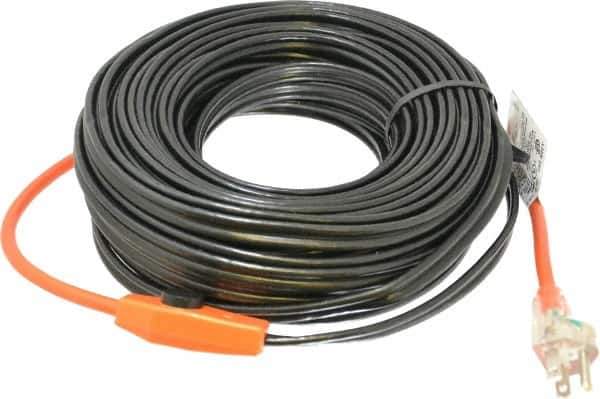 EasyHeat - 80' Long, Preassembled, Fixed Length, Fixed Wattage, Protection Heat Cable - 120 Input Volts, 560 Watts - All Tool & Supply