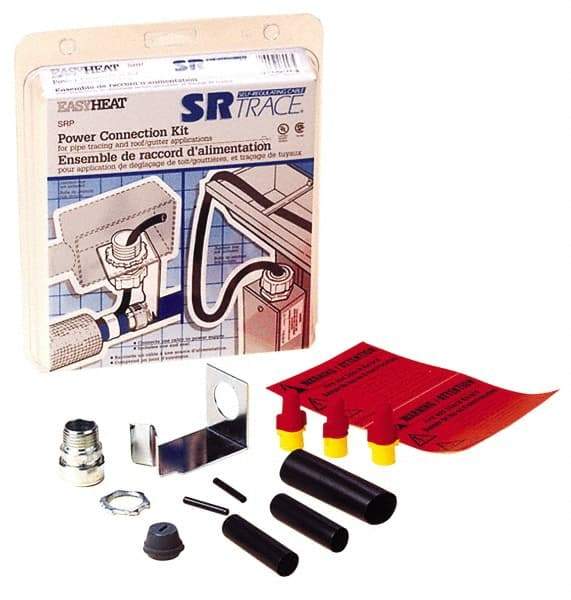 EasyHeat - Easy Heat Self Regulating Heat Protection Cable Powerend Kit - All Tool & Supply