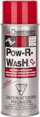 Chemtronics - 12 Ounce Aerosol Contact Cleaner - 31 kV Dielectric Strength, Nonflammable, Plastic Safe - All Tool & Supply