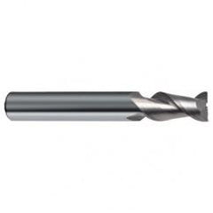 1" Dia. - 4" OAL - 45° Helix Bright Carbide End Mill - 2 FL - All Tool & Supply