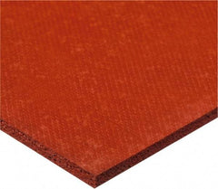 Value Collection - 3/16" Thick x 36" Wide x 10' Long Red Closed Cell Silicone Foam Rubber Roll - Stock Length, Plain Back, -100°F to 500°F - All Tool & Supply