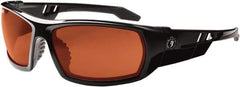 Ergodyne - Copper Lenses, Framed Polarized Glasses - Uncoated Lenses, Size Universal, Wrap Around - All Tool & Supply