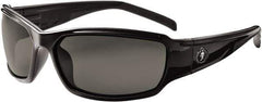 Ergodyne - Smoke Lenses, Framed Safety Glasses - Anti-Fog, Size Universal, Wrap Around - All Tool & Supply