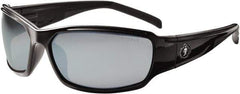 Ergodyne - Silver Lenses, Framed Safety Glasses - Uncoated Lenses, Size Universal, Wrap Around - All Tool & Supply