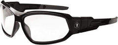 Ergodyne - Clear Lenses, Framed Safety Glasses - Anti-Fog, Size Universal, Wrap Around - All Tool & Supply