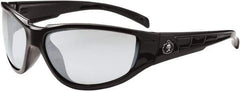 Ergodyne - Indoor/Outdoor Lenses, Framed Safety Glasses - Uncoated Lenses, Size Universal, Wrap Around - All Tool & Supply