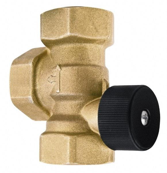 Bell & Gossett - 1" Pipe, Brass Manually Operated Plumbing Valve - Buna Seal, FNPT - All Tool & Supply