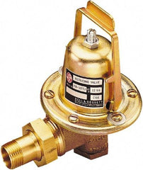 Bell & Gossett - 1/2" Inlet, 1/2" Outlet, Female Union x FNPT, Pressure Reducing Valve - 125 Max psi, Lead Free Brass - All Tool & Supply