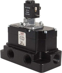 ARO/Ingersoll-Rand - Pilot-Operated Solenoid Valves Valve Type: 4-Way Poppet Actuator Type: Solenoid - All Tool & Supply