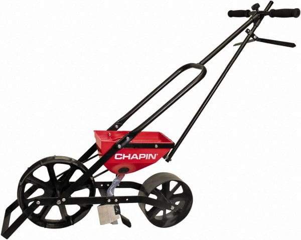 Chapin - 5 Lb Powder Coated Steel Walk Behind Broadcast Landscape Spreader - 14" Poly Wheels - All Tool & Supply