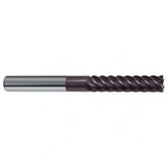 5/16" Dia. - 3" OAL - 45° Helix Firex Carbide End Mill - 6 FL - All Tool & Supply