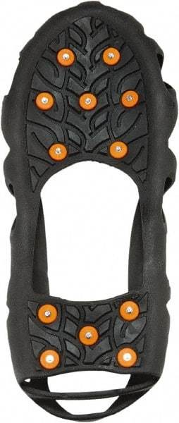 Ergodyne - Size M, (Women's Size M) Strap-On Cleat - Steel Studs Traction, Black - All Tool & Supply