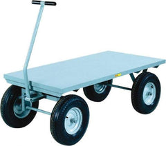 Little Giant - 3,000 Lb Capacity Steel Wagon Truck - Steel Deck, 24" OAW, 0" Platform Length - All Tool & Supply