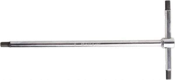 Beta - 5/16" Hex, Sliding T-Handle, Hex Key - 9-7/8" OAL, Steel, Inch System of Measurement - All Tool & Supply