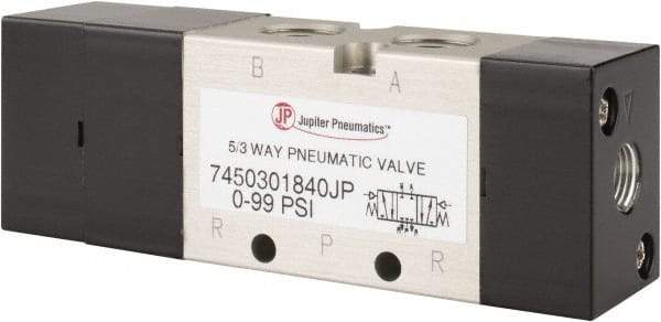 PRO-SOURCE - Specialty Air Valves Valve Type: 5-Way, 3 Position Actuator Type: Pneumatic Double Acting - All Tool & Supply