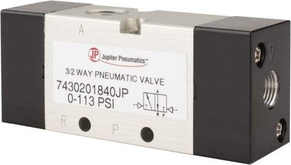 PRO-SOURCE - Specialty Air Valves Valve Type: 3-Way, 2 Position NC Actuator Type: Pneumatic Double Acting - All Tool & Supply