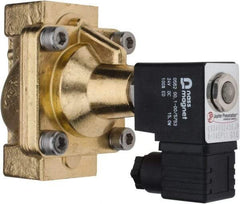 PRO-SOURCE - 3/4", 2/2 Way Steam Series Stacking Solenoid Valve - 24 VDC, 12 CV Rate, 4.98" High x 3.94" Long - All Tool & Supply