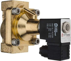 PRO-SOURCE - 3/4", 2/2 Way Steam Series Stacking Solenoid Valve - 110 VAC, 12 CV Rate, 4.98" High x 3.94" Long - All Tool & Supply