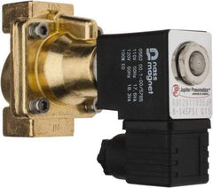 PRO-SOURCE - 1/2", 2/2 Way Steam Series Stacking Solenoid Valve - 110 VAC, 4.5 CV Rate, 4.19" High x 2.76" Long - All Tool & Supply