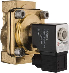 PRO-SOURCE - 1", 2/2 Way Stacking Solenoid Valve - 110 VAC, 11.92 CV Rate, 4.74" High x 3.78" Long - All Tool & Supply