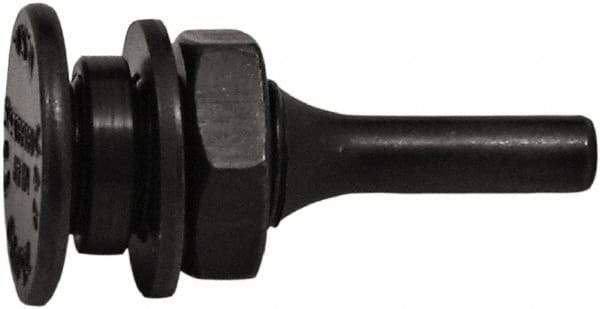 Tanis - 5/8" Arbor Hole to 1/4" Shank Diam Drive Arbor - For 3" Small Diam Wheel Brushes - All Tool & Supply