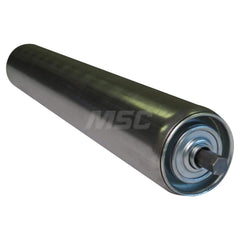 Roller Skids; Roller Material: Galvanized Steel; Load Capacity: 234; Color: Chrome; Finish: Natural; Compatible Surface Type: Smooth; Roller Length: 33.0000 in; Roller Width: 2.5000; Roller Height: 2.5 in; Roller Diameter: 2.5000; Overall Height: 2.5 in;