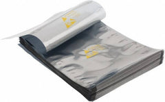 Value Collection - 12" Long x 8" Wide, 3 mil Thick, Clear Metalized Static Shield Bag - Metal-In - All Tool & Supply