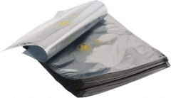Value Collection - 10" Long x 8" Wide, 3 mil Thick, Clear Metalized Static Shield Bag - Metal-In - All Tool & Supply