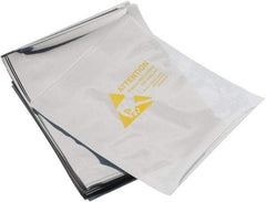 Value Collection - 6" Long x 4" Wide, 3 mil Thick, Clear Metalized Static Shield Bag - Metal-In - All Tool & Supply