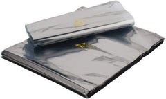 Value Collection - 18" Long x 15" Wide, 3 mil Thick, Clear Metalized Static Shield Bag - Metal-In - All Tool & Supply
