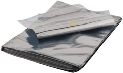 Value Collection - 18" Long x 12" Wide, 3 mil Thick, Clear Metalized Static Shield Bag - Metal-In - All Tool & Supply